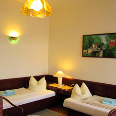 Doppelzimmer der Pension Lorenz